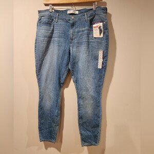 Signature by Levi Strauss Skinny Simply Stretch Women's size 20 Blue Denim Jeans